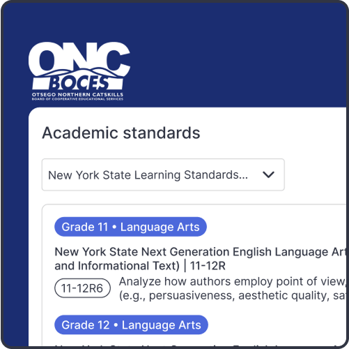 Standards-aligned videos