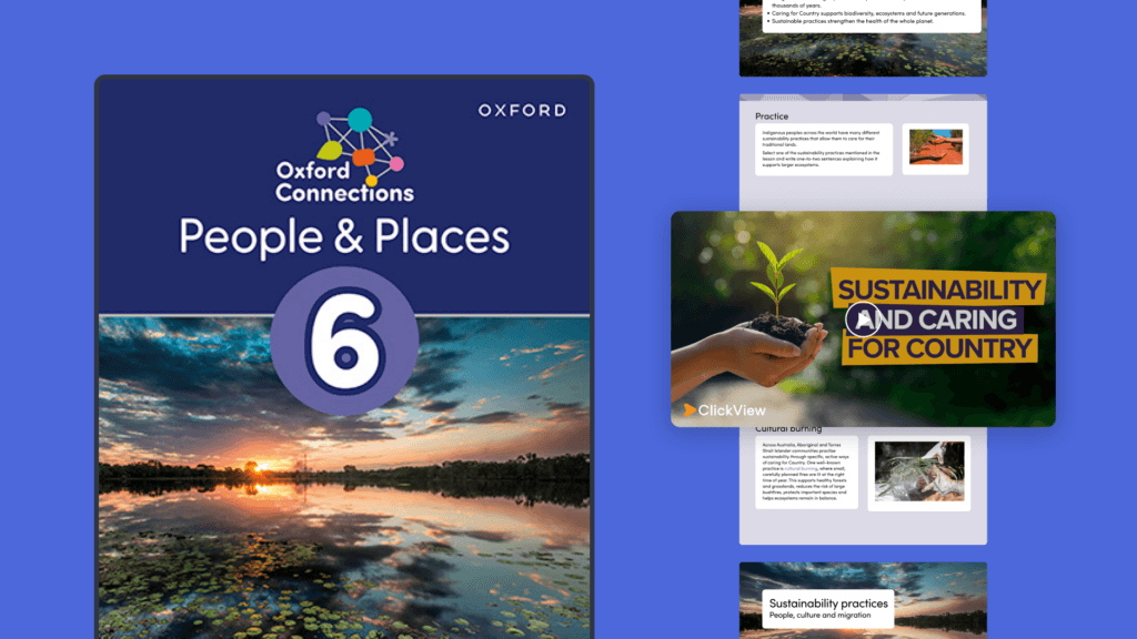 ClickView videos in the People and Places teacher materials 