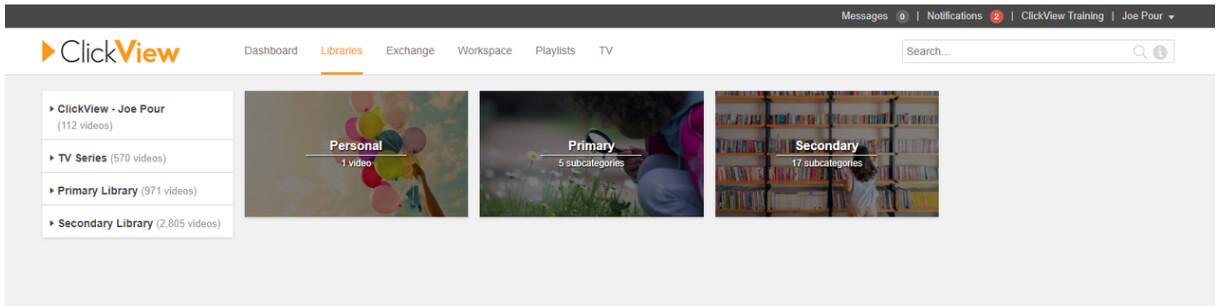 clickview refresh old