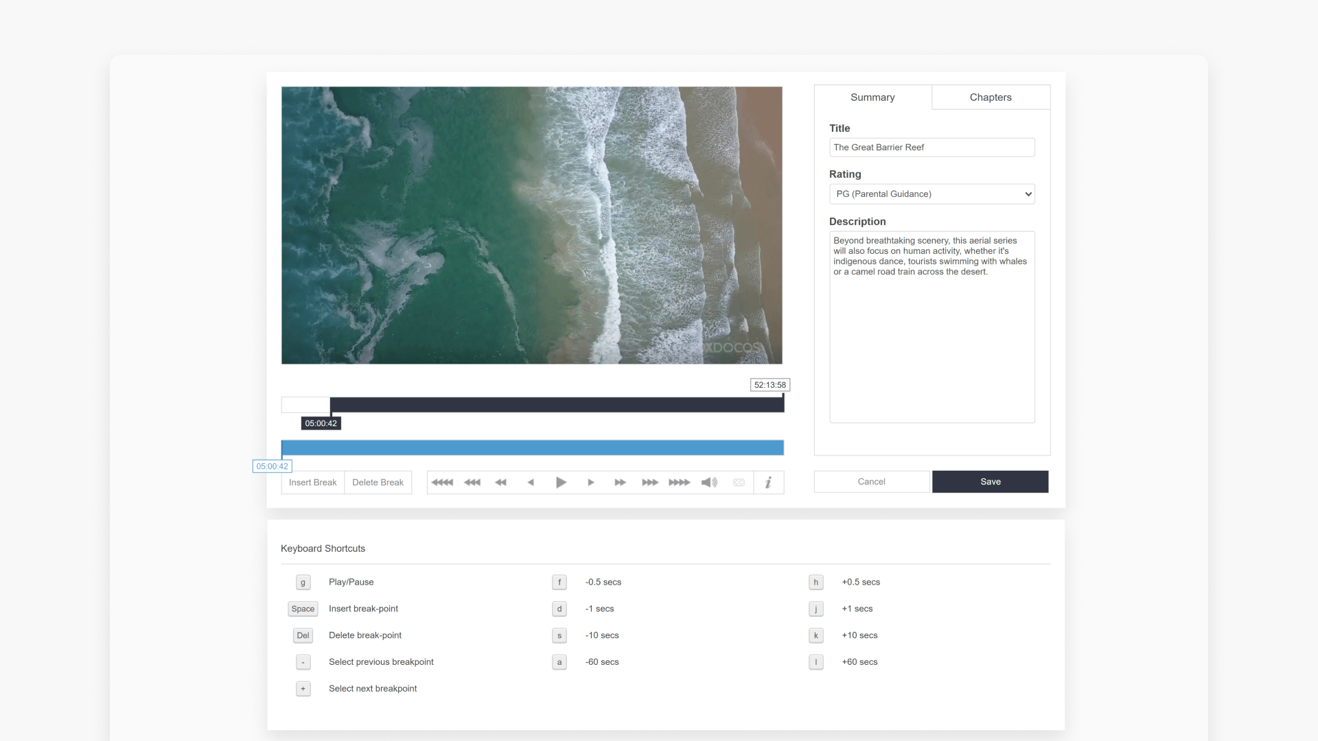 Edit videos with Cloud Editor interface hero