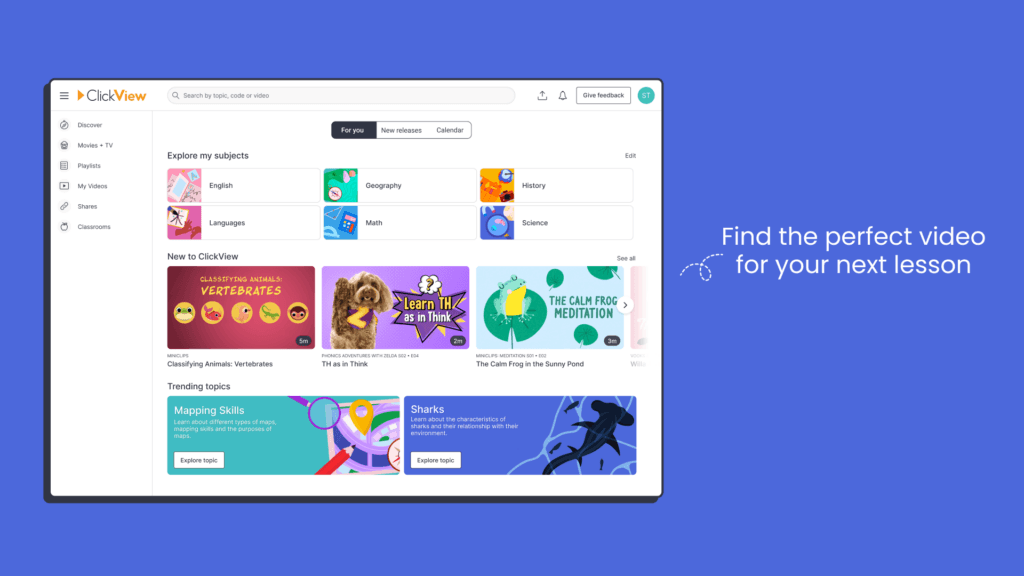 ClickView for Canadian educators