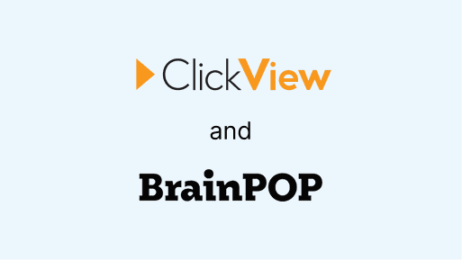 ClickView and BrainPOP image
