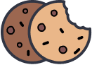 Illustration of a cookie