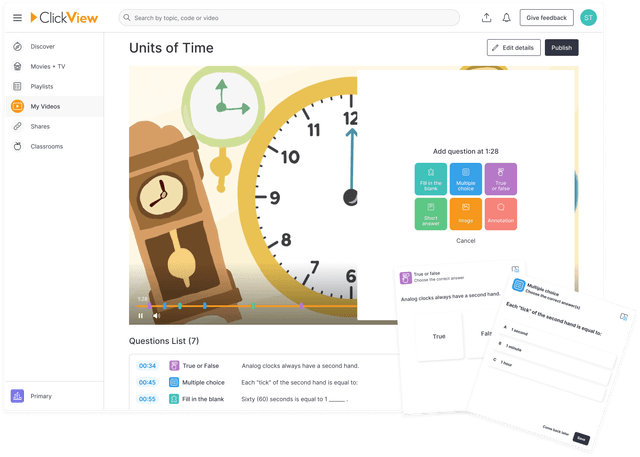 Create, Upload & Share Videos for Schools | ClickView