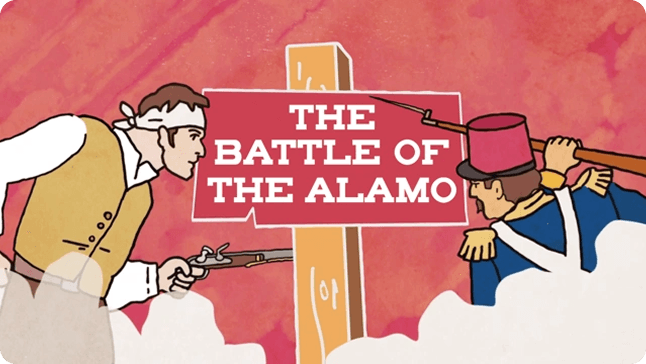 The Battle of the Alamo  - ClickView Video thumbnail