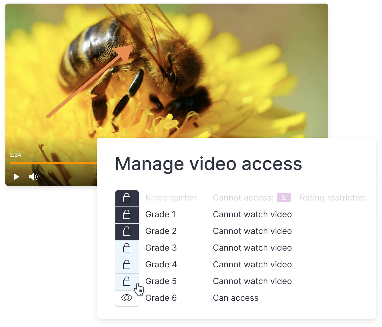Vetted videos