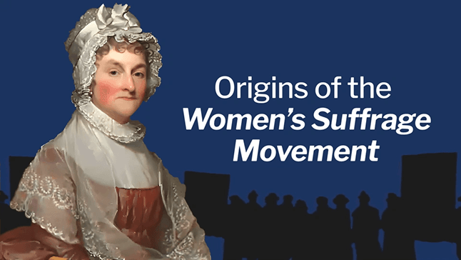 Origins of Womens Suffrage Movement - ClickView video thumbnail