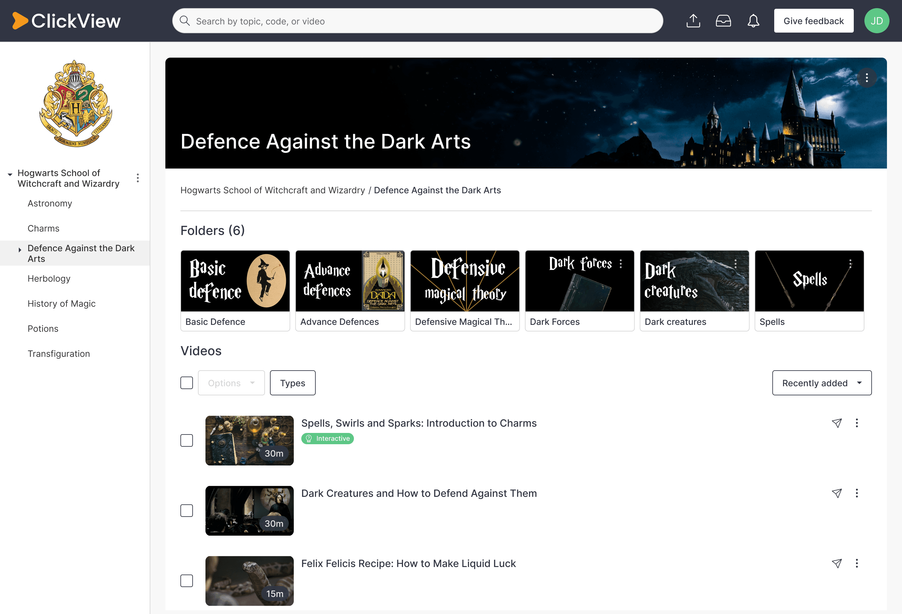 ClickView District Libraries showcase