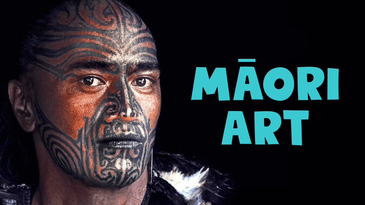 Maori Art video