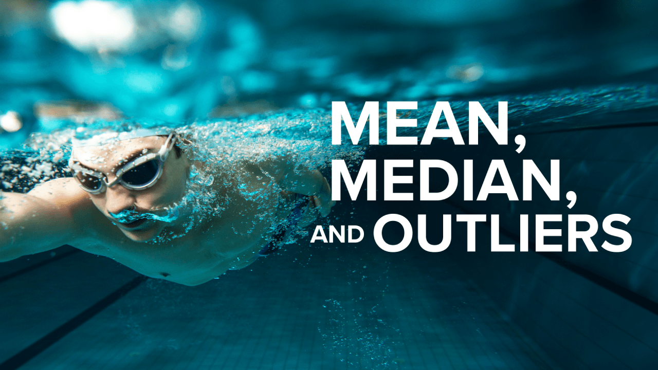Mean, Median and Outliers video