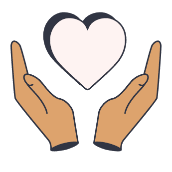support hover image