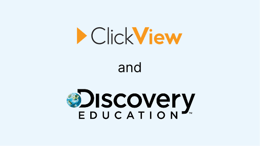 ClickView and Discovery Education image