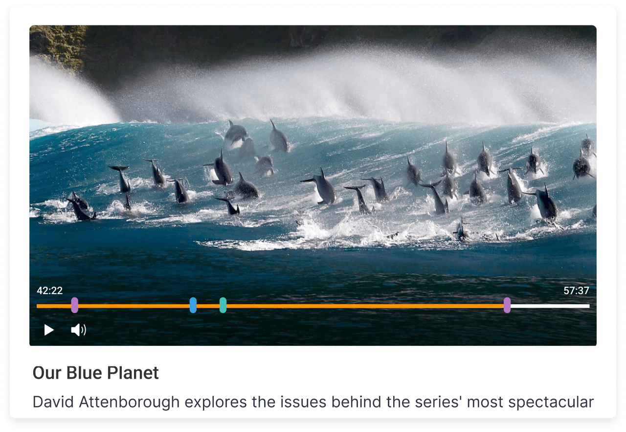 Our Blue Planet clip interactive