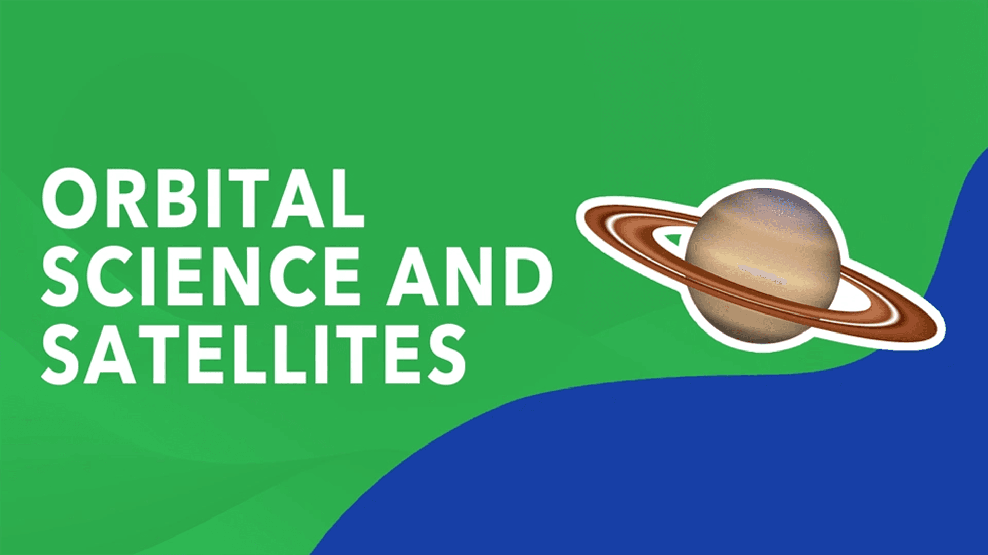 Orbital Science and Satellites