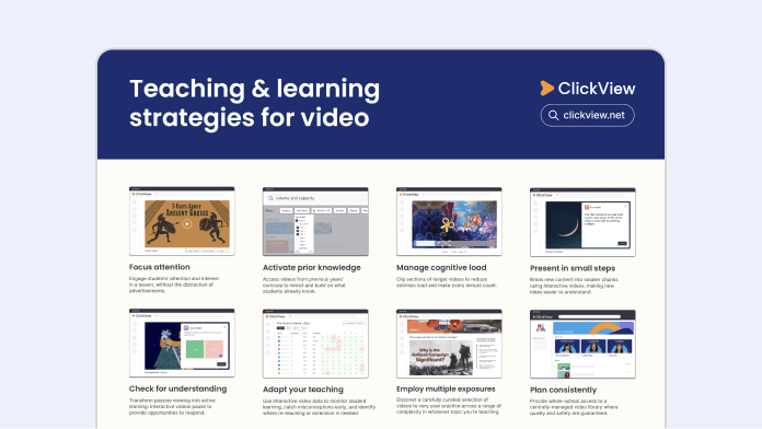 Teaching & Learning Strategies