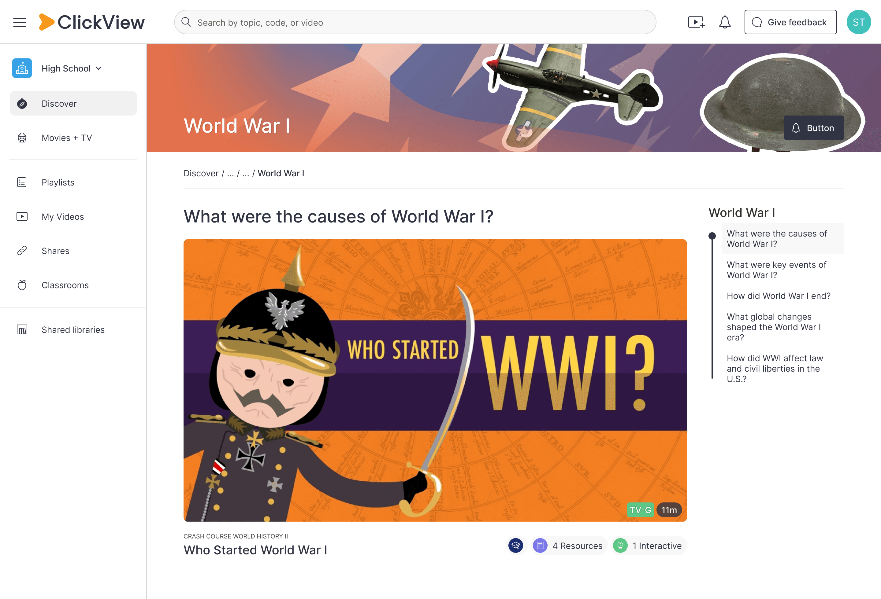 Space Topic page