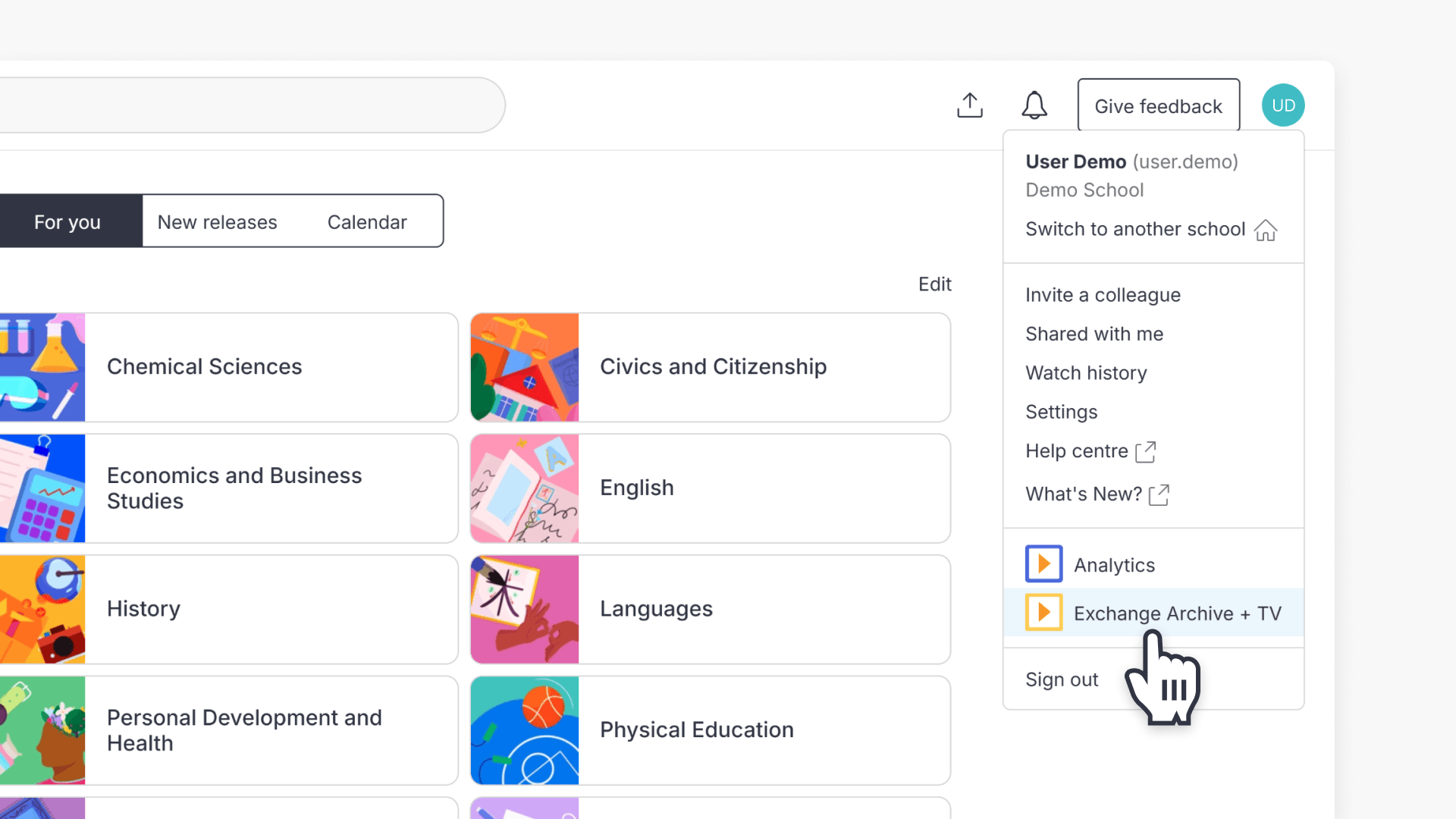 Select Exchange + TV