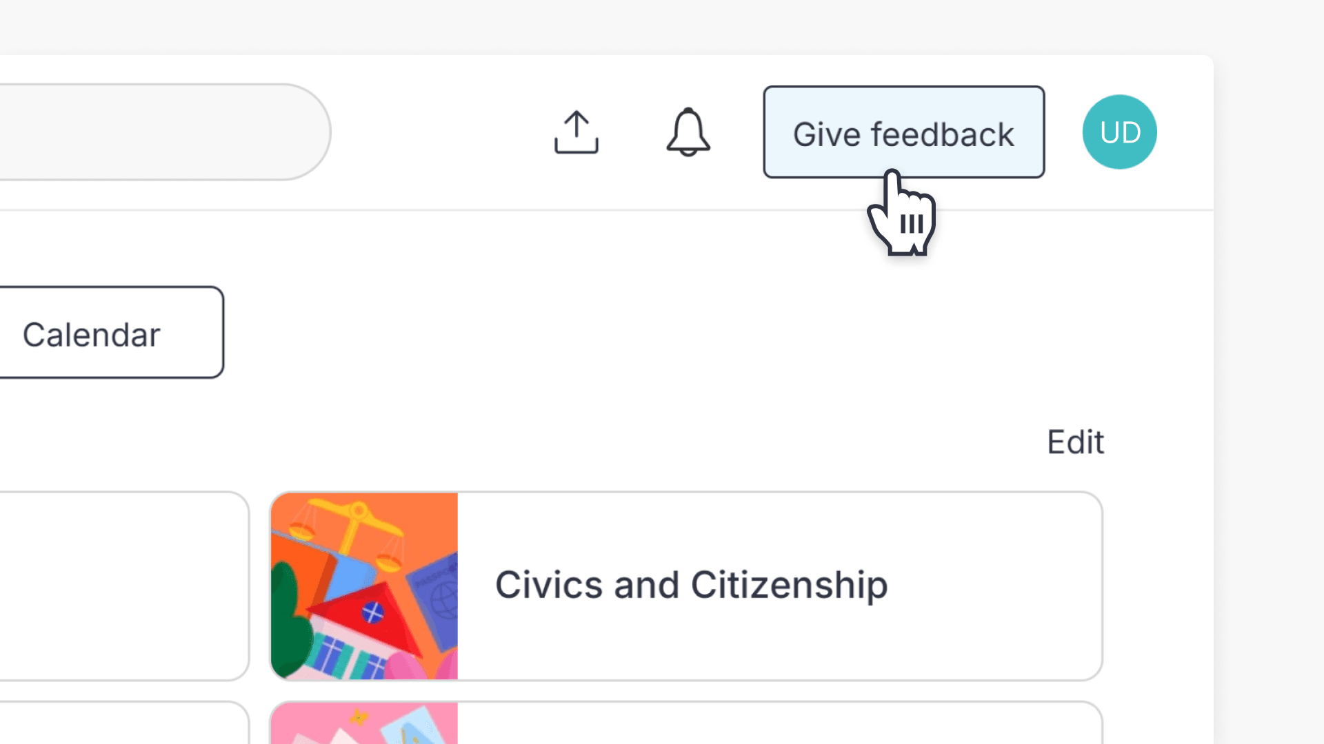 Select Give feedback