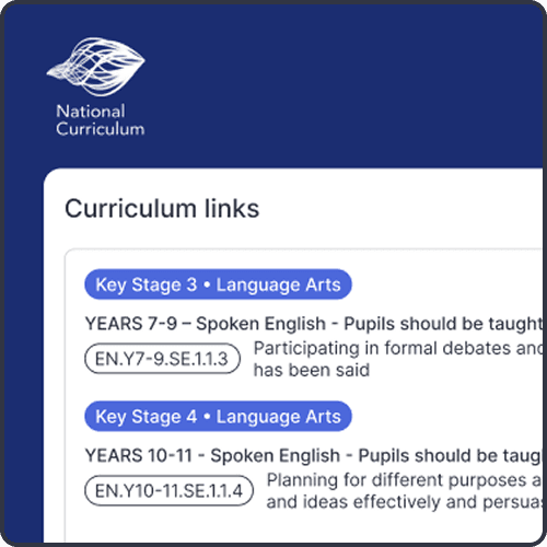 Built for the curriculum