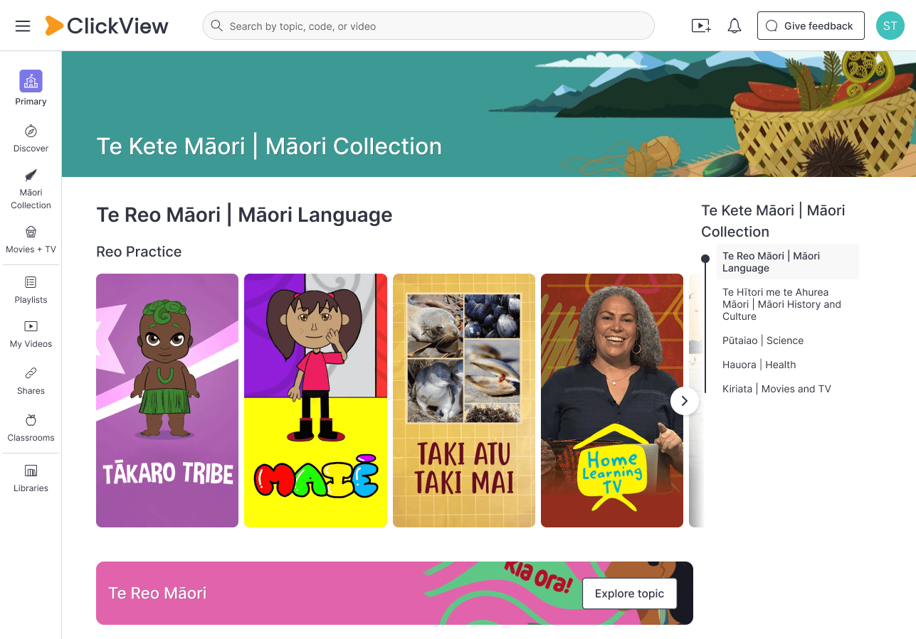 Discover Māori language, history and culture content
