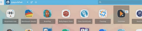 Accessing ClickView from ClassLink Launch Pad