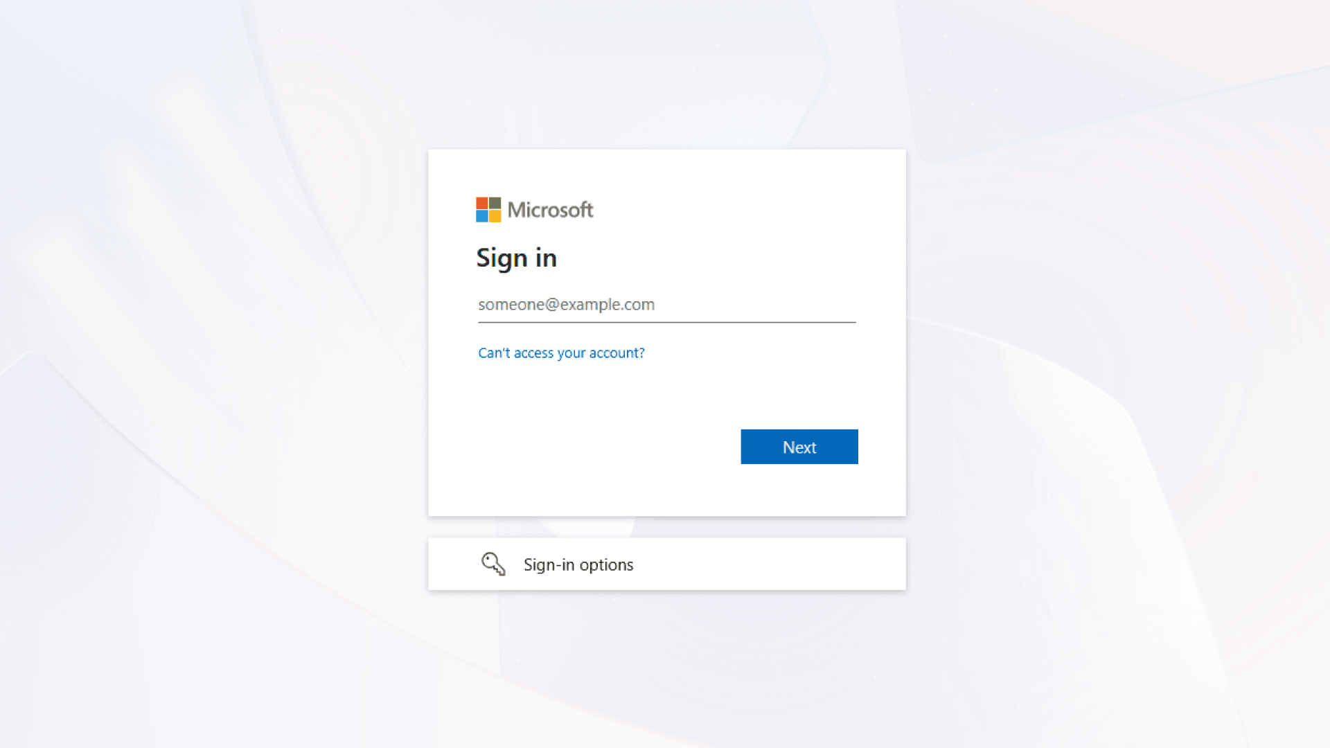 Microsoft sign in if SSO is enbaled