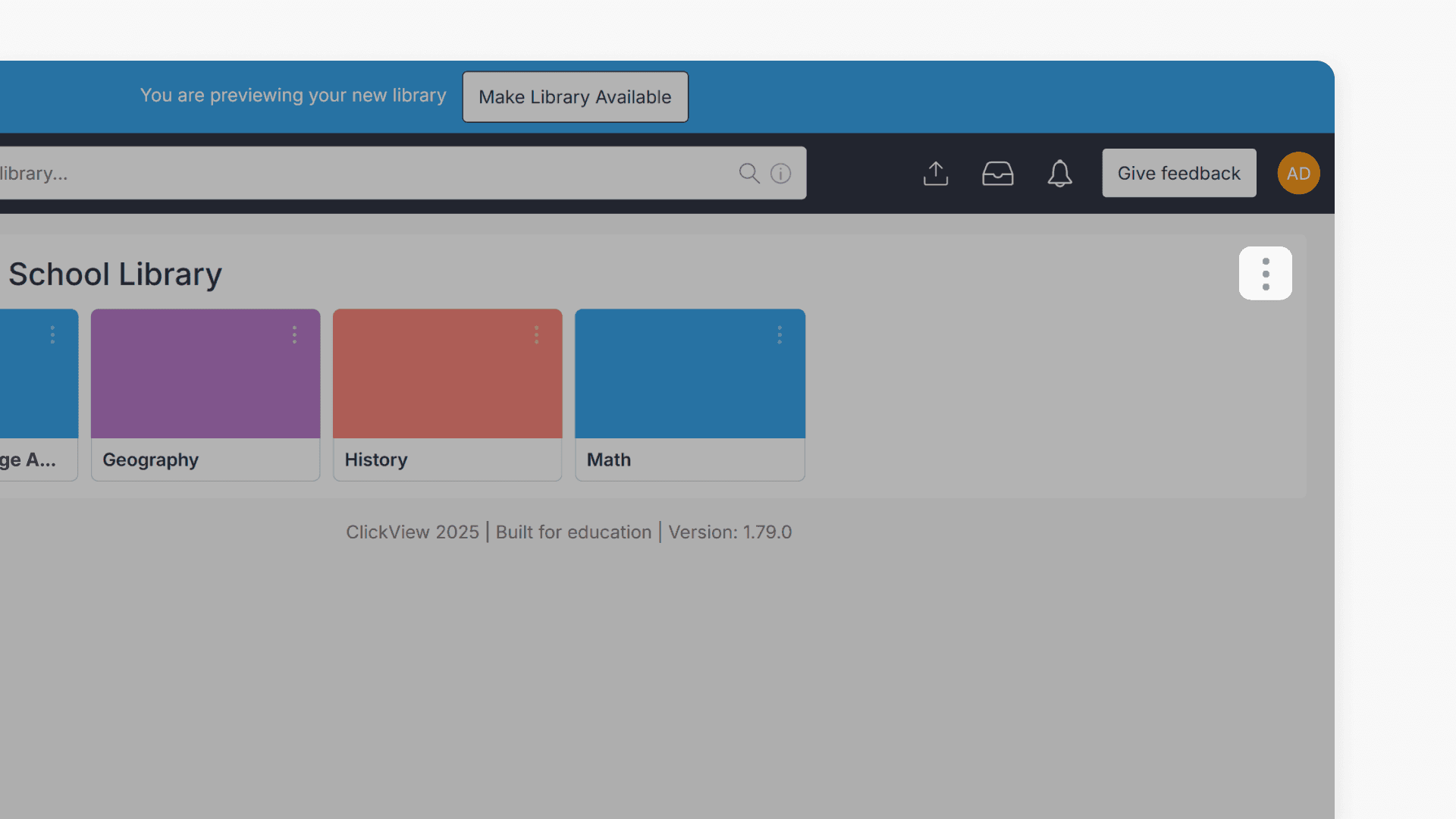 Select the three vertical dots 