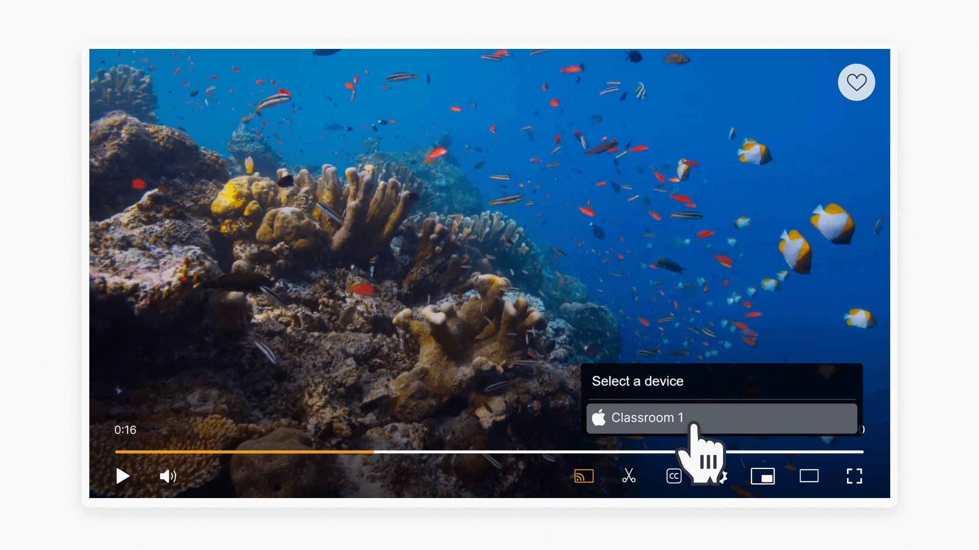 Clickview video player