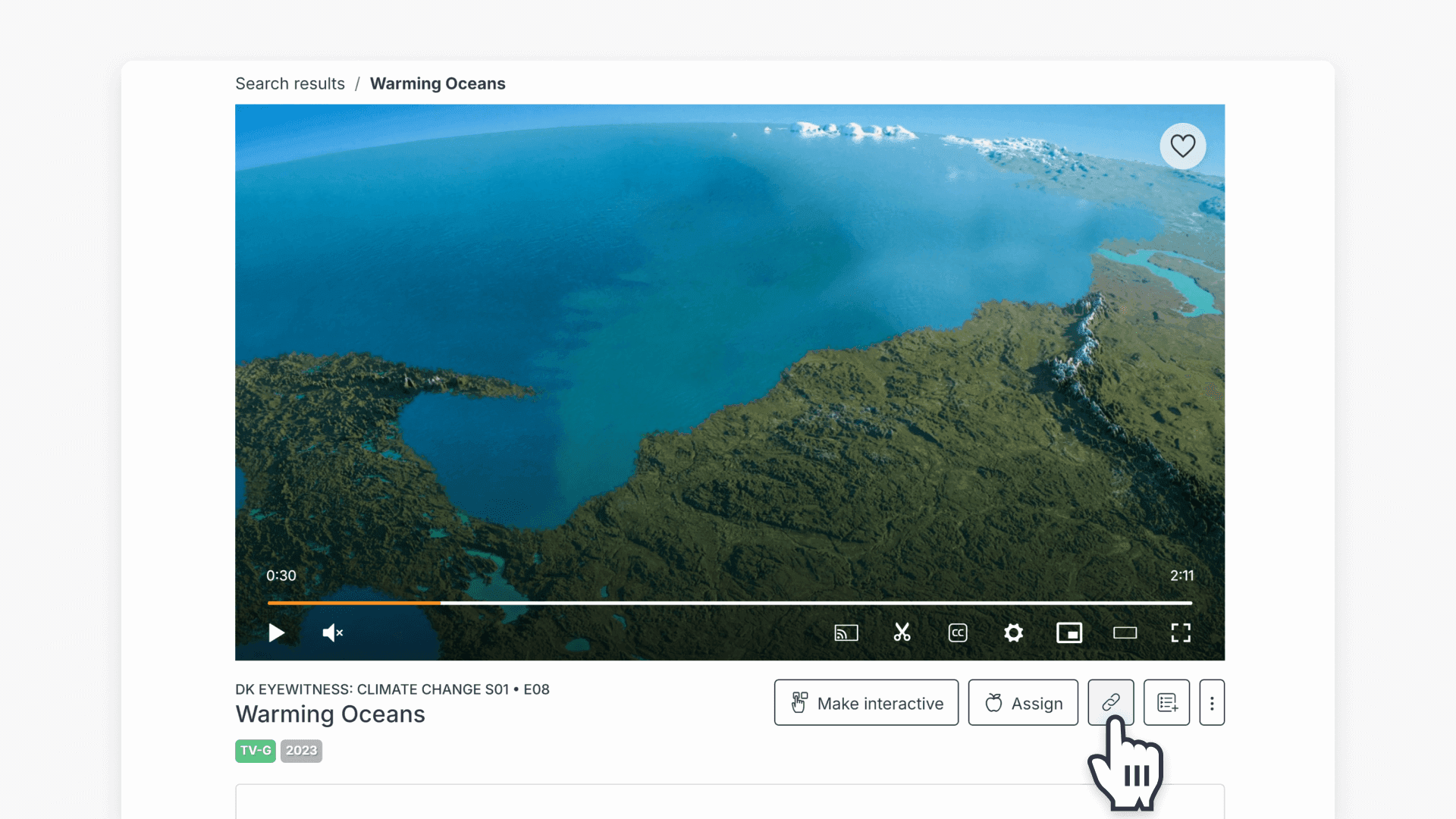 Clickview video player 