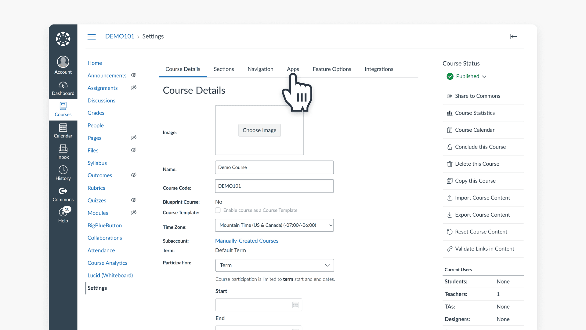 Canvas apps navigation