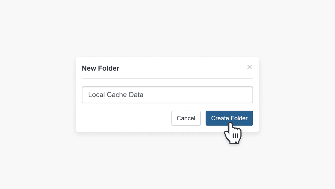 Manage Local Cache Storage Locations | ClickView