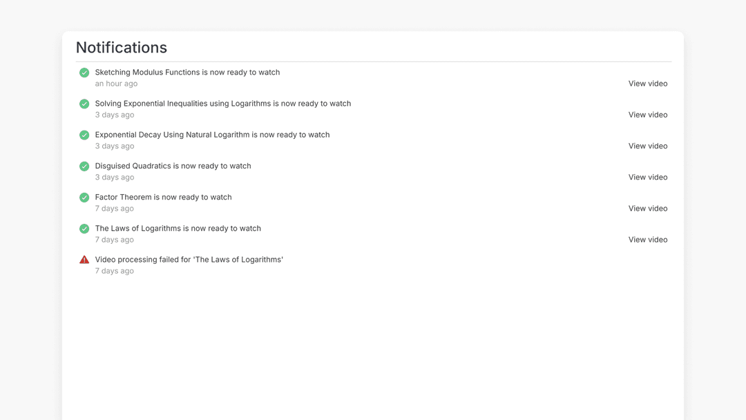 How to Manage Your Notifications | ClickView