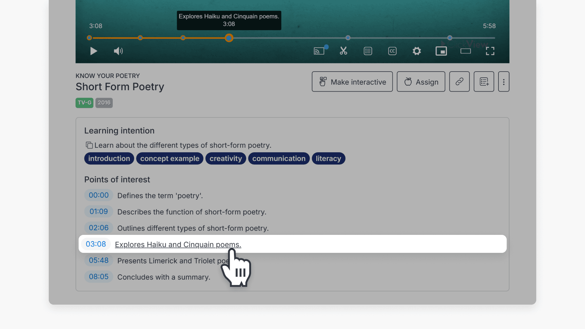 Point of interest navigation