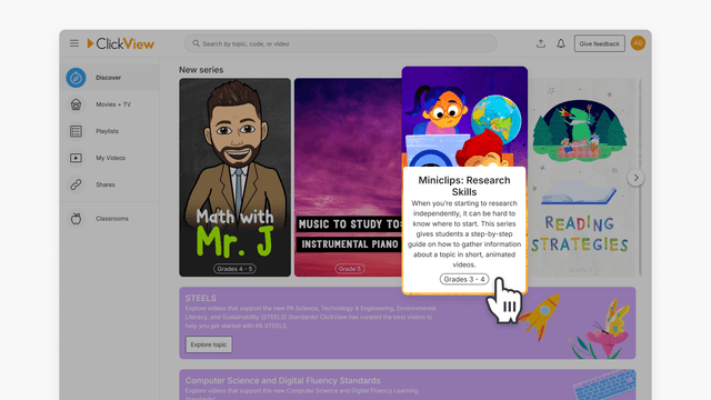 Understanding Video Series in Discover | ClickView