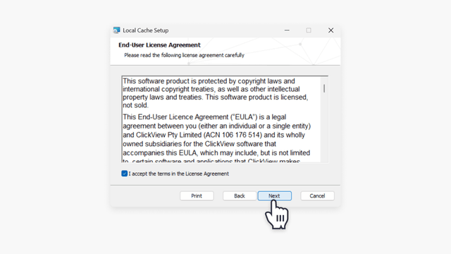 How to Install and Set Up Local Cache | ClickView