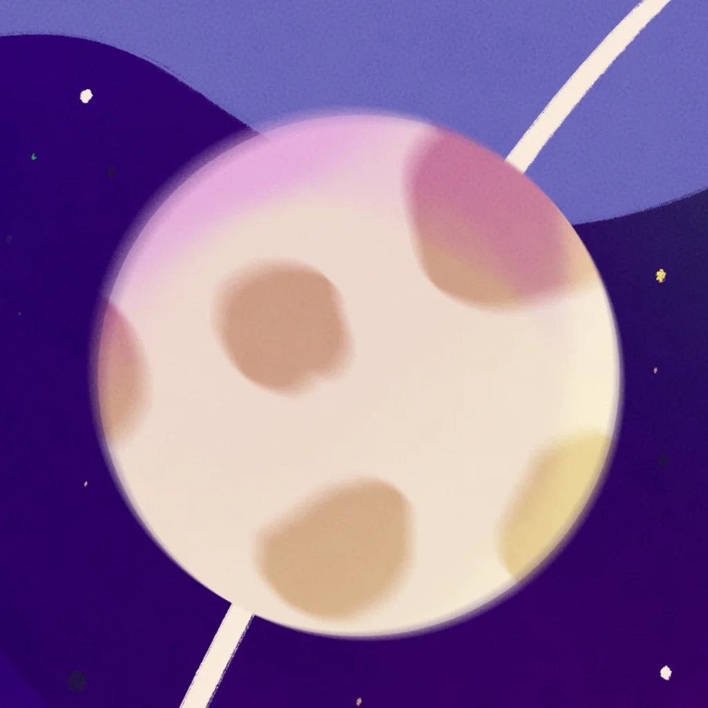 the moon