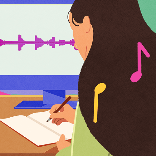 Study music topic cover