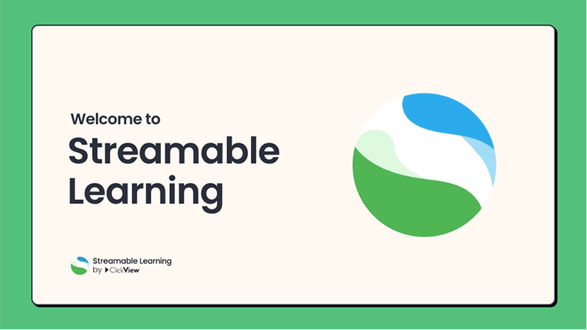 Welcome to ClickView and Streamable Learning | ClickView