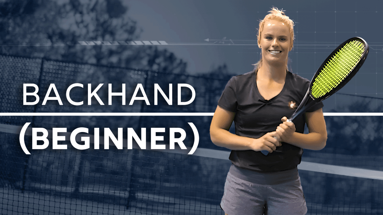 Backhand (Beginner) video
