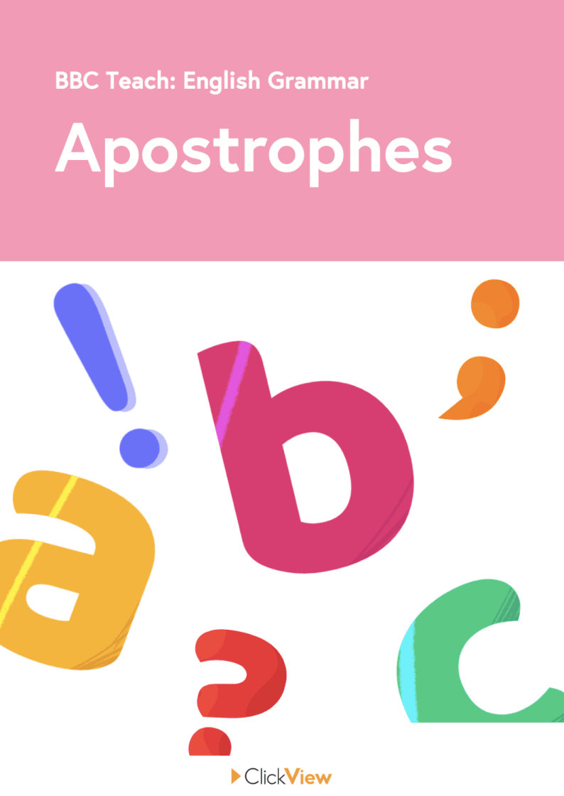 Apostrophes resource