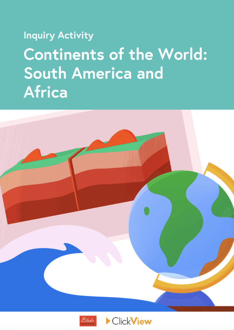 Continents of the World: South America and Africa resource