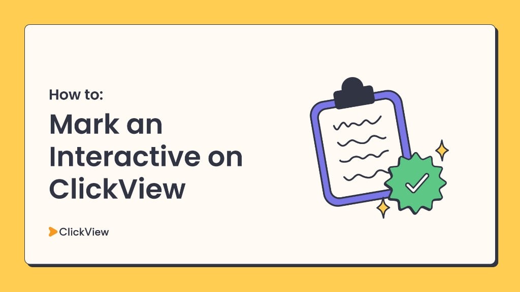 How To Mark An Interactive On ClickView thumbnail