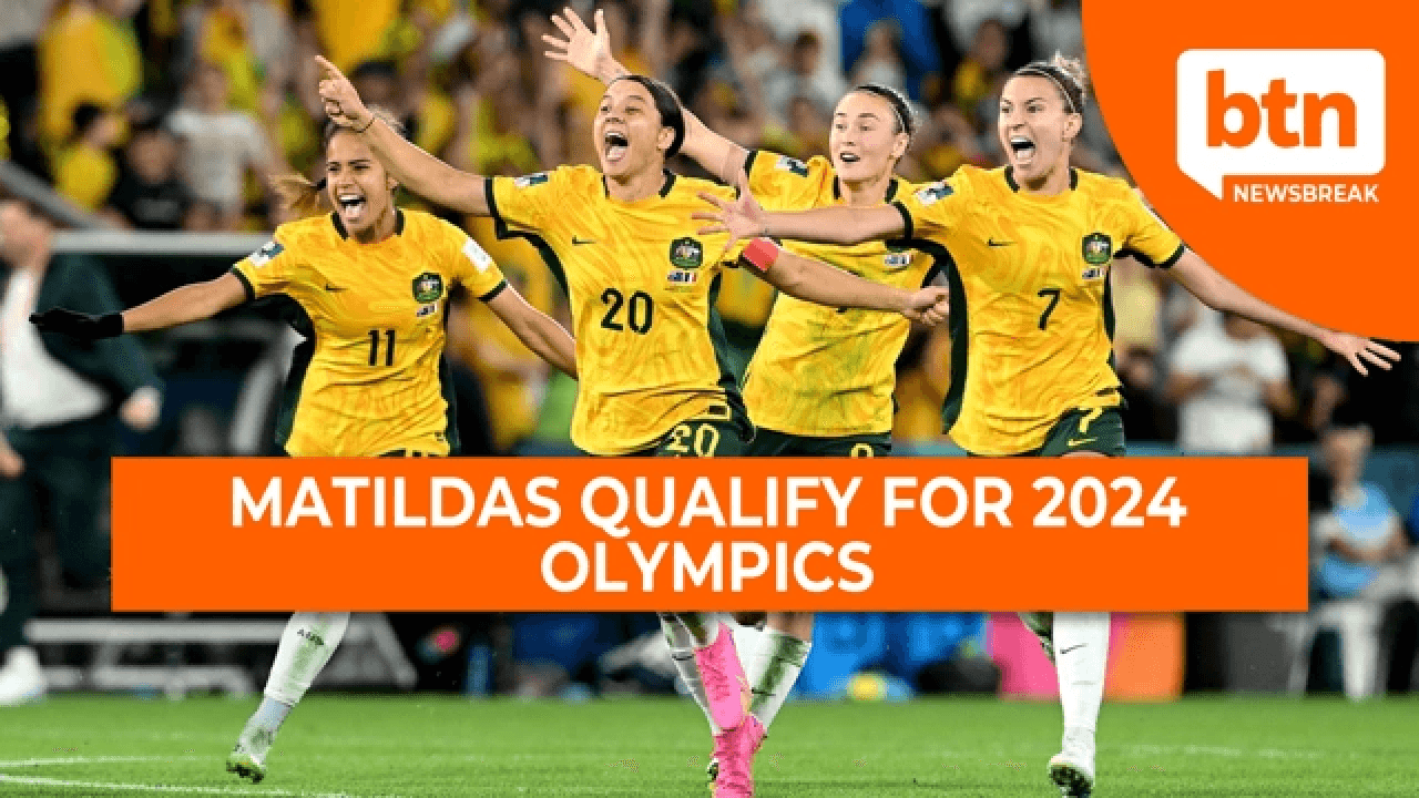 Matildas Olympic Qualify video