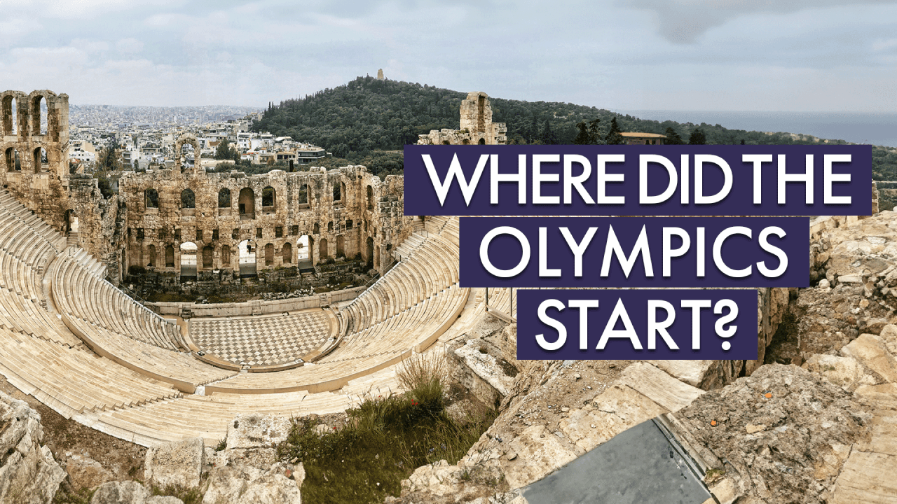 The History of the Olympic Games video