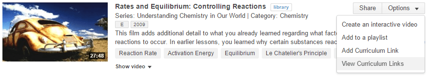 View Curriculum Links