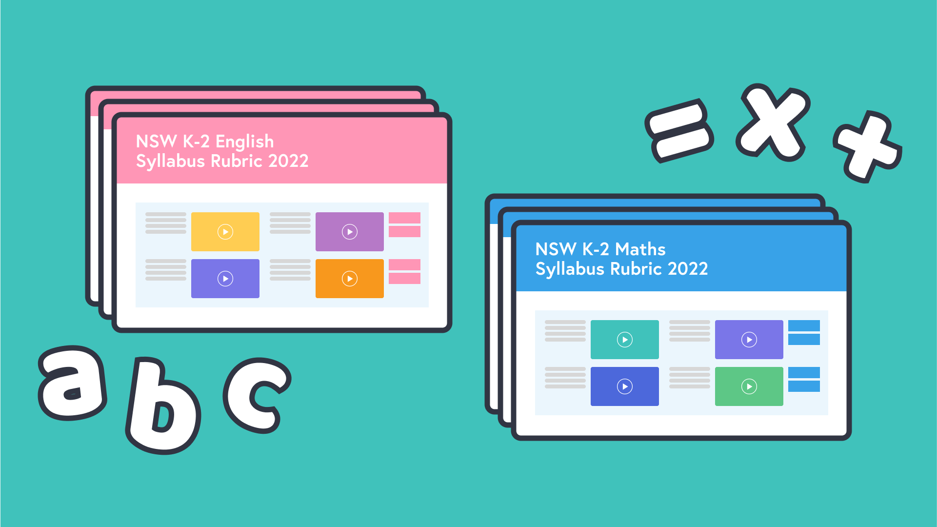 NSW K-2 English Math Resources Rubric