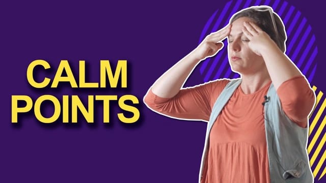 Brain Buzzes: Massaging Calm Points