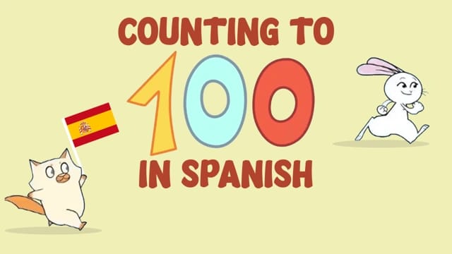 Counting to 100 in Spanish