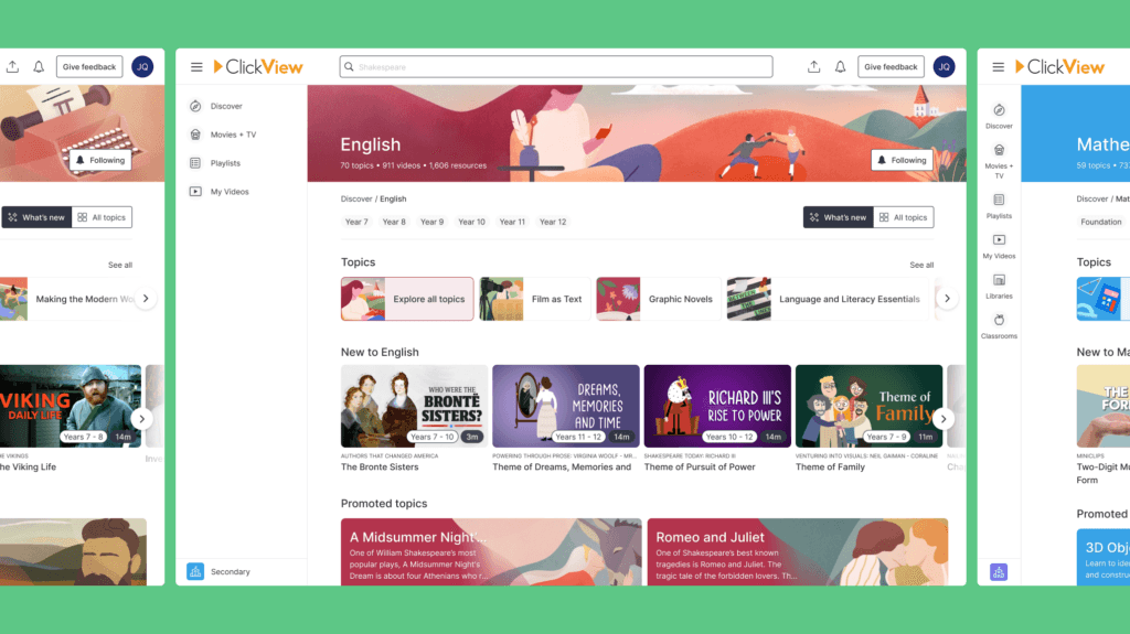 Hubs for every subject