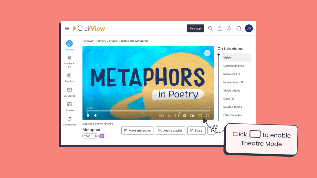 Theatre Mode - Default